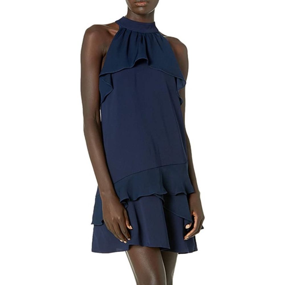 Parker Navy Blue Mini Dress